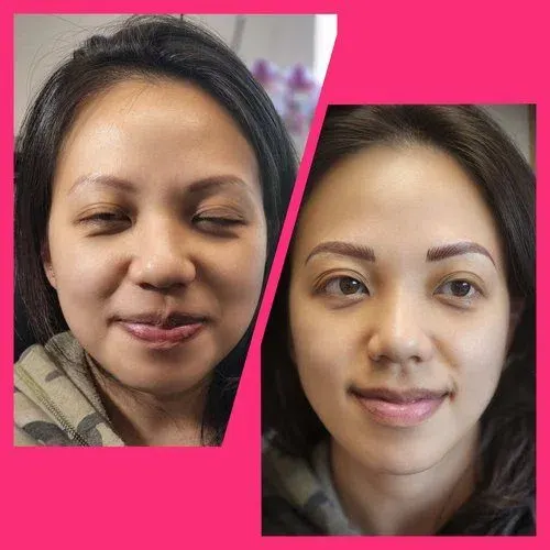 iBrow Vixen transformation result